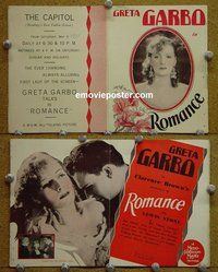 J177 ROMANCE herald '30 Greta Garbo