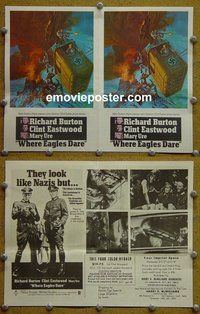 J219 WHERE EAGLES DARE herald '68 Eastwood, Burton