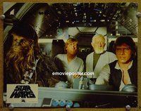 J402 STAR WARS Italian color still77 George Lucas, Ford