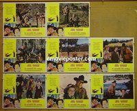 J394 ROOSTER COGBURN 8 Mexican lobby cards75 John Wayne