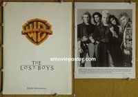 J485 LOST BOYS presskit '87 Patric, Sutherland