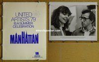 J488 MANHATTAN presskit '79 Woody Allen, Hemingway