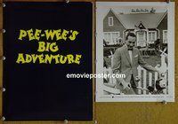 J509 PEE-WEE'S BIG ADVENTURE presskit '85 Burton