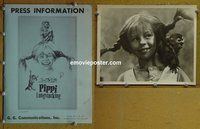 J515 PIPPI LONGSTOCKING presskit '73 Inger Nilsson