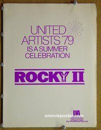 J521 ROCKY 2 presskit '79 Stallone