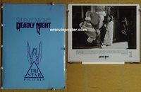 J527 SILENT NIGHT DEADLY NIGHT presskit '84 Xmas!