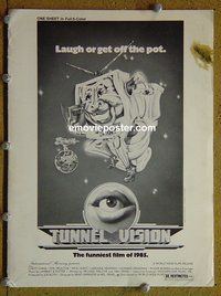 J537 TUNNEL VISION presskit '76 Chevy Chase