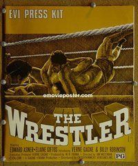 J548 WRESTLER presskit '74 Asner, Giftos