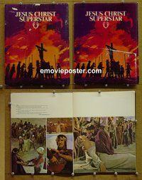 J291 JESUS CHRIST SUPERSTAR 5 program books '73 Webber