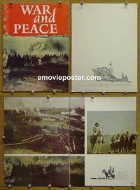 J309 WAR & PEACE program book '68 Leo Tolstoy