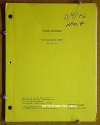 J254 LAVERNE & SHIRLEY TV script '76 Cindy Williams