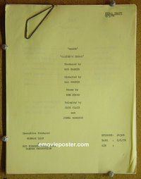 J263 MAUDE TV script 8/6/74 Beatrice Arthur, Bill Macy