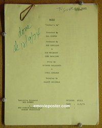 J262 MAUDE TV script 11/5/74 Beatrice Arthur, Bill Macy