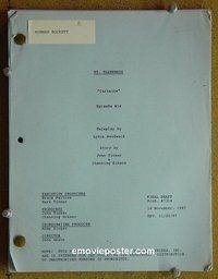 J273 ST ELSEWHERE TV script '87 Ed Flanders, Ronny Cox