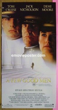 K432 FEW GOOD MEN Australian daybill movie poster '92 Cruise, Nicholson