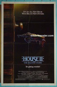 P861 HOUSE 2: THE 2nd STORY one-sheet movie poster '87 horror