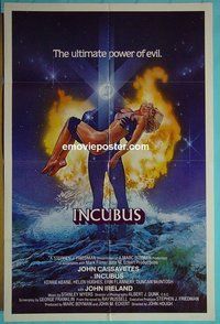 P896 INCUBUS one-sheet movie poster '82 Cassavetes, Ireland