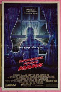 P902 INVADERS FROM MARS one-sheet movie poster '86 Tobe Hooper