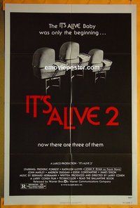P914 IT LIVES AGAIN one-sheet movie poster '78 Larry Cohen, horror!