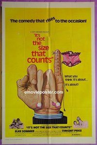 Q343 PERCY'S PROGRESS one-sheet movie poster '74 Vincent Price