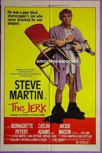 P929 JERK one-sheet movie poster '79 Steve Martin classic!