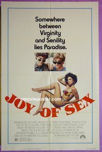 P947 JOY OF SEX one-sheet movie poster '84 from best-seller!