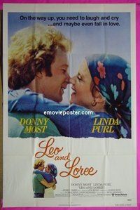 Q033 LEO & LOREE one-sheet movie poster '80 Don Most, Linda Purl