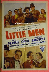 Q052 LITTLE MEN one-sheet movie poster R50 Francis, Oakie