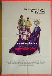 Q192 MOTHER'S DAY one-sheet movie poster '80 wild image!