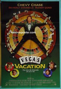 Q217 NATIONAL LAMPOON'S VEGAS VACATION one-sheet movie poster '97