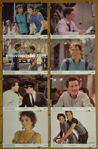 V465 KEY EXCHANGE 8 color 8x10 mini lobby cards '85 Adams, Aiello