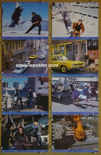 V466 KILLER ELITE 8 color 8x10 mini lobby cards '75 Caan, Peckinpah