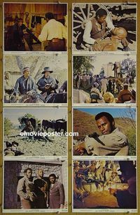 V489 LEGEND OF NIGGER CHARLEY 8 color 8x10 mini lobby cards '72