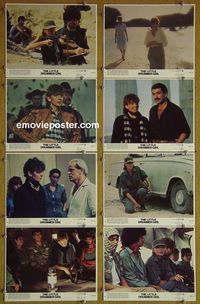 V499 LITTLE DRUMMER GIRL 8 color 8x10 mini lobby cards '84 Keaton