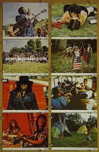 V540 MEDICINE BALL CARAVAN 8 color 8x10 mini lobby cards '71 rock!