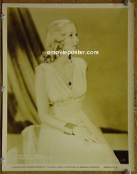 W266 EVELYN KEYES portrait vintage 8x10 still 1938