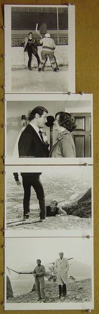 V307 FOR YOUR EYES ONLY 4 vintage 8x10 stills '81 Moore as Bond