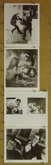 V344 GOLDFINGER 4 vintage 8x10 stills '64 Sean Connery as James Bond