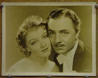 V358 GREAT ZIEGFELD vintage 8x10 still #2 '36 Powell/Loy close-up!