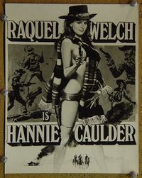 V375 HANNIE CAULDER vintage 8x10 still '72 sexy Raquel Welch artwork!