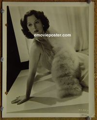 W339 HEDY LAMARR portrait vintage 8x10 still 1940s