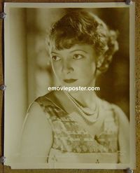 W341 HELEN HAYES portrait vintage 8x10 still #1 1930s