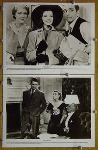 V395 HOLIDAY 2 vintage 8x10 stills R92 Katharine Hepburn