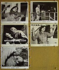 V431 INCREDIBLE MELTING MAN 5 vintage 8x10 stills '77 AIP horror!