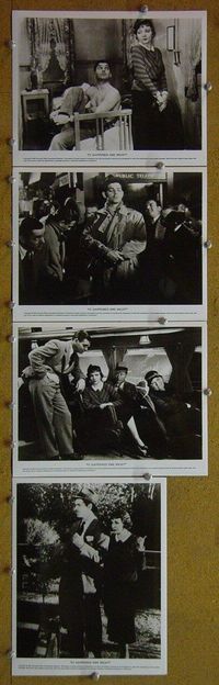 V444 IT HAPPENED ONE NIGHT 4 vintage 8x10 stills R92 Gable, Colbert