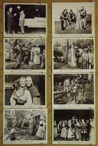 V448 JACK & THE BEANSTALK 8 vintage 8x10 stills '52 A & C!