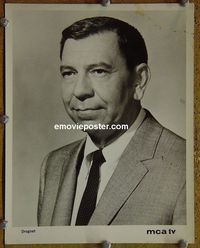 W362 JACK WEBB portrait vintage 8x10 still #2 1970s