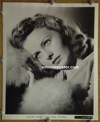 W409 JEANNE CRAIN portrait vintage 8x10 still 1940s