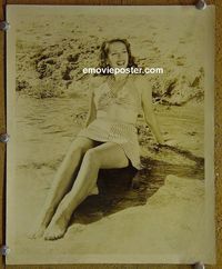 W431 JINX FALKENBURG portrait vintage 8x10 still #2 1944