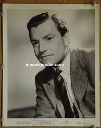 W492 KENNETH MORE portrait vintage 8x10 still 1955